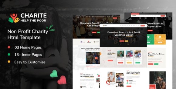 Charite v1.0 – Non-Profit Charity HTML Template