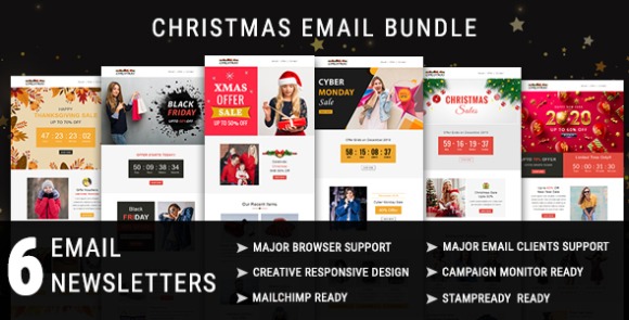 Christmas v1.0 – Responsive Email Newsletter Template Free