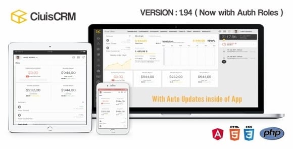 CiuisCRM v1.96 Nulled – Customer Relationship Management Script
