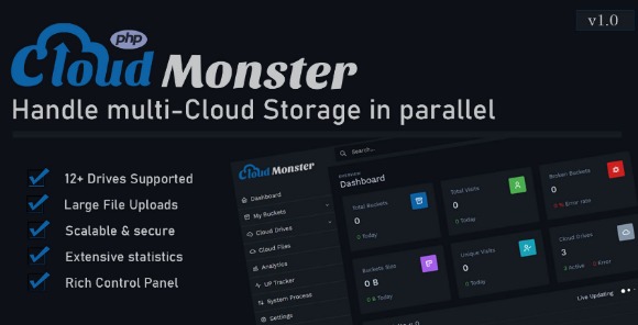 Cloud Monster PHP Script v1.1 – Codester