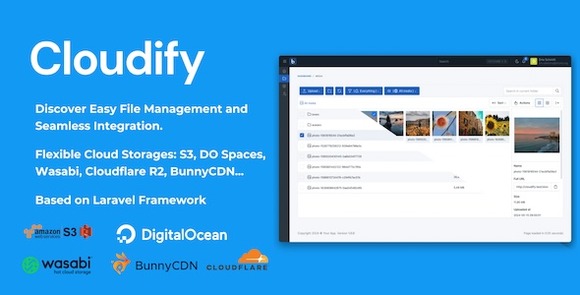 Cloudify v1.2.8 Nulled – Self-Hosted File Manager and Cloud Storage Script