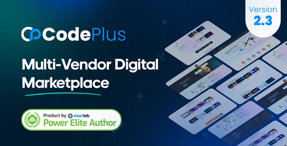 CodePlus v2.3 Nulled – Multi Vendor Digital Marketplace Script