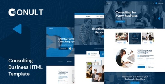 Conult v1.0 – Consulting Business HTML Template Free