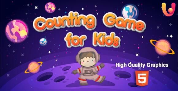 Counting Game for Kids – HTML5 Game Source