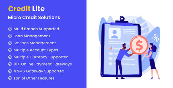 Credit Lite v2.5 Nulled – Multi Branch Loan & Savings Management System PHP Script