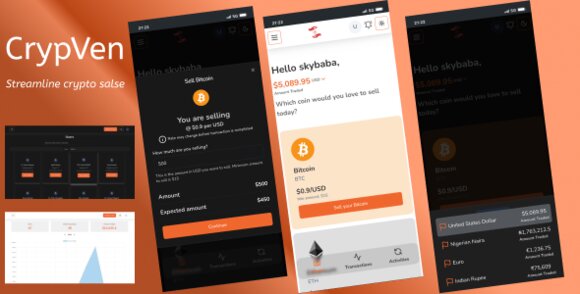 CrypVen v1.1 – Crypto Vendor Platform PHP Script