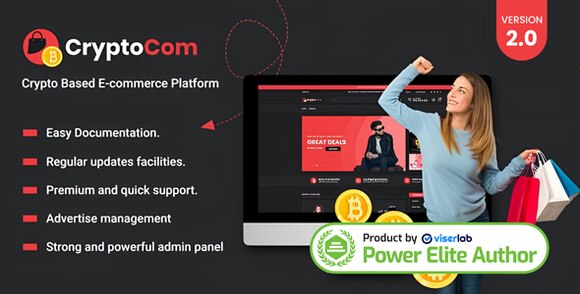 CryptoCom v2.0 Nulled – Crypto Based Ecommerce Shopping Platform Script