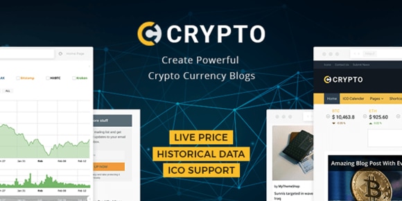 Crypto v1.1.5 MyThemeShop – A Bitcoin & Cryptocurrency WordPress Theme Free Download