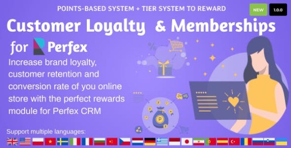 Customer Loyalty and Memberships for Perfex CRM v1.0.2 – Addon