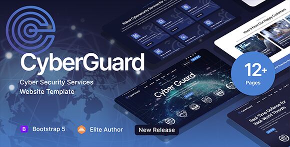 CyberGuard – Cyber Security Services HTML Template