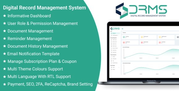 DRMS SaaS v2.1 – Digital Record Management System Script