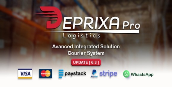 Deprixa Pro v6.3.0 – Courier and Logistics System Nulled Script