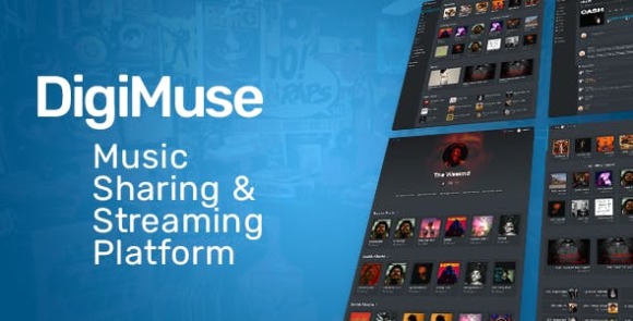 DigiMuse v1.12 – Music Streaming Platform PHP Script