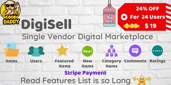 DigiSell v2.0 – Single Vendor Digital Marketplace PHP Script