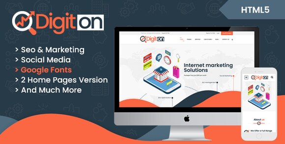 Digiton – SEO and Digital Agency HTML Template