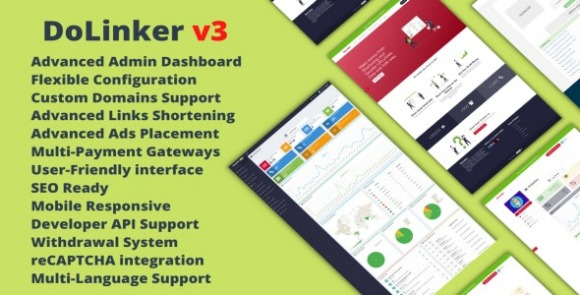 DoLinker v3.1.1 – Ultimate URL Shortener Platform Script