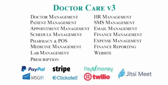 Doctor Care v3 (11 May 2022) – Diagnostic Center / Doctors Chamber Management System Script