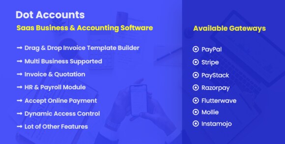 Dot Accounts v2.8 – SaaS Business & Accounting Software