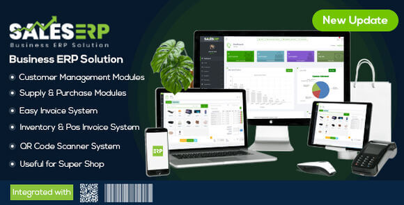ERP v12.13 Nulled – Business ERP Solution / Product / Shop / Company Management Script