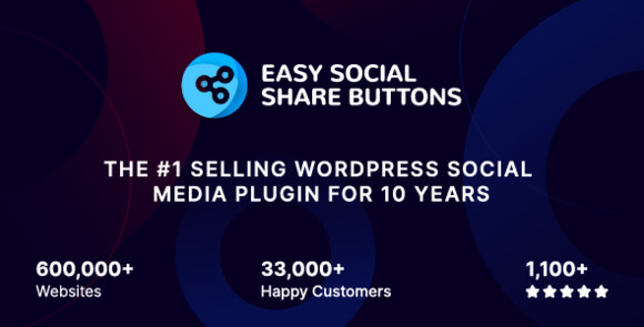 Easy Social Share Buttons for WordPress v10.3 – WP Plugin