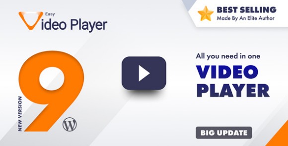Easy Video Player v9.2 – WordPress Plugin