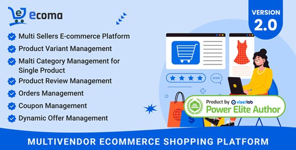 Ecoma v2.0 Nulled – Multivendor Ecommerce Shopping Platform Script