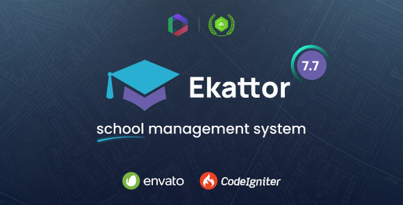Ekattor v7.7 Nulled – School Management System PHP Script