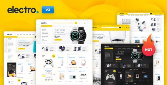 Electro v3.2.5 – Electronics Store WooCommerce Theme Free