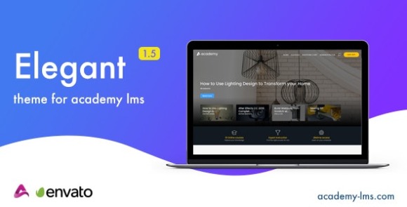 Elegant v1.5 – Academy LMS Theme