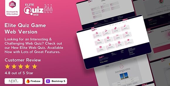 Elite Quiz v2.1.8 Nulled – Trivia Quiz | Quiz Game – Web Version