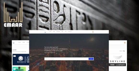 Emaar – Real Estate Agency Directory System PHP Script