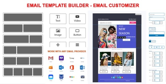 Email Template Builder v1.2.7 – Email Customizer Plugin