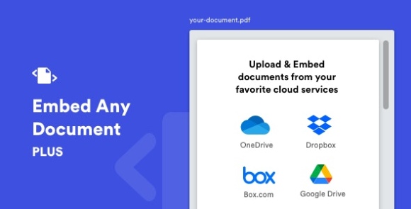 Embed Any Document Plus v2.8.3 – WordPress Plugin Free
