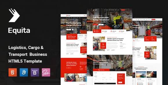 Equita – Logistics Cargo HTML Template
