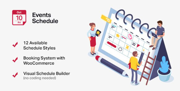 Events Schedule v2.7.2 – WordPress Events Calendar Plugin