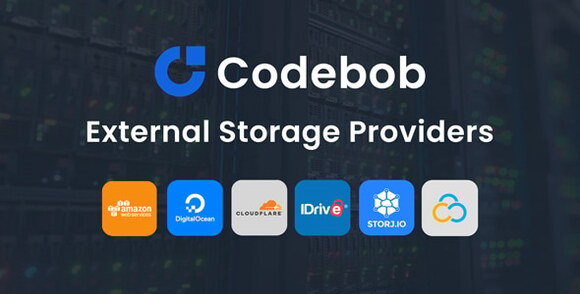 External Storage Providers for Codebob v1.0 – Addon