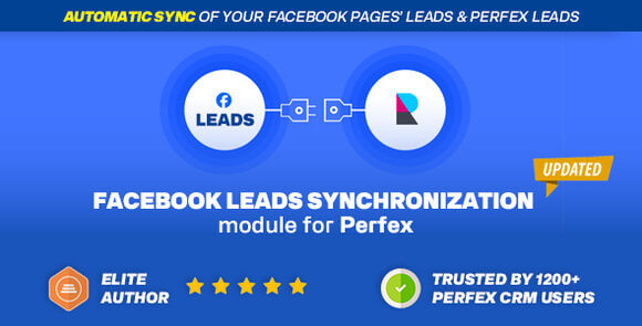 Facebook & Instagram Leads Synchronization Module for Perfex CRM v2.0.0 – Marketing Automation for Meta Ads – Addon