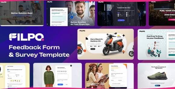 Filpo v1.0 – Feedback Form & Survey Template Free