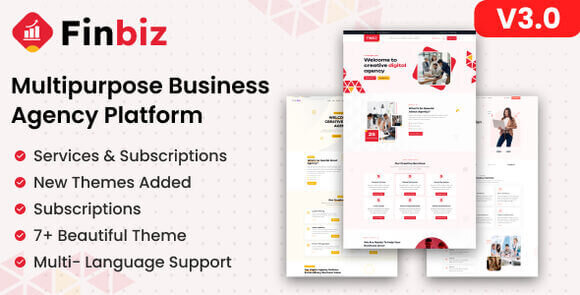 FinBiz v3.0.0 – Multipurpose Business Agency Platform Script