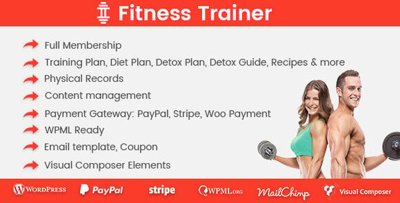 Fitness Trainer v1.7.1 – Training Membership Plugin