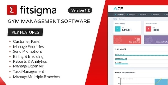 Fitsigma v1.2.8 – Gym Management Software – PHP Script
