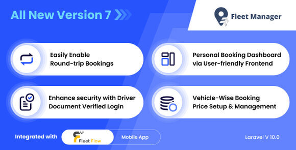 Fleet Manager v7.0 Nulled – Vehicle Management & Booking System PHP Script