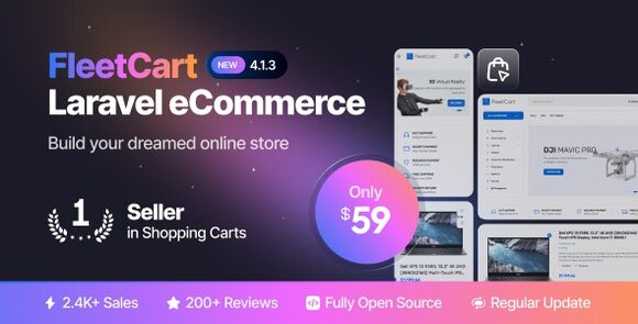 FleetCart v4.7.11 Nulled – Laravel Ecommerce CMS Script