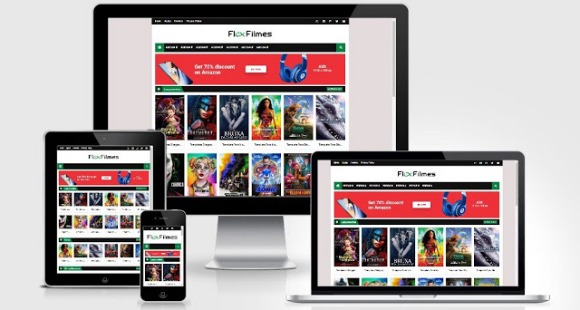 Flex Filmes Blogger Template FREE