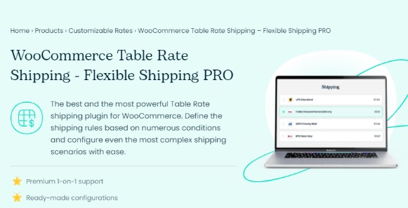Flexible Shipping PRO v2.16.4 Nulled – WooCommerce Table Rate Shipping Plugin