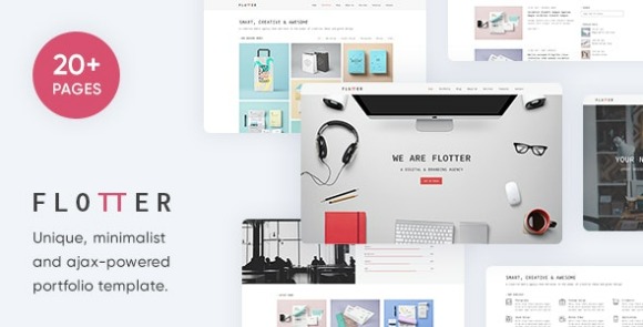 Flotter v1.0 – Responsive Creative HTML5 Template Free