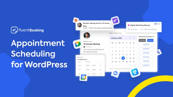 FluentBooking Pro v1.9.11 – WordPress Booking Plugin