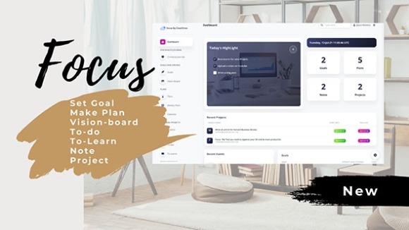 Focus v1.2.0 – Laravel Productivity Management Tool PHP Script