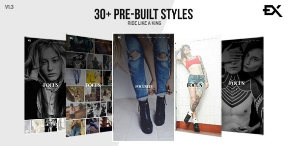 Focus v1.3 – Photography Portfolio Template Free