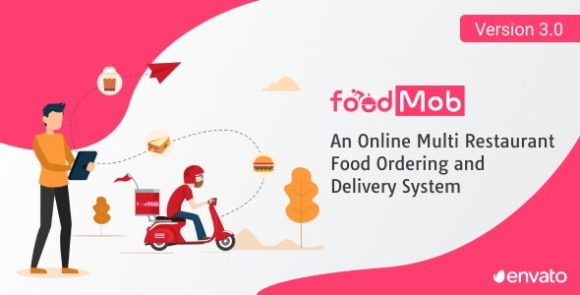 FoodMob v3.0 Nulled – An Online Multi Restaurant Food Ordering and Delivery System with Contactless QR Code Menu PHP Script